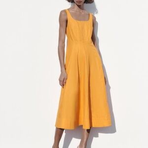 ZARA SUMMER DRESS / ORANGE / ALMOST BRAND NEW